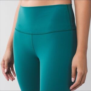 NWOT Lululemon Teal leggings